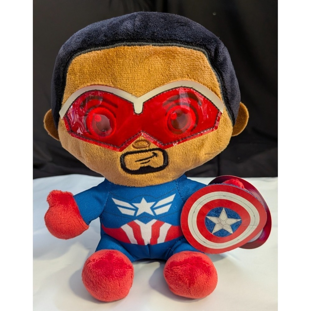 new with tags sam wilson plush toy cinemark opening night marvel